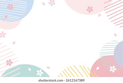 Stylish curved frame with spring image