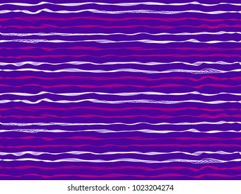 Stylish curved stripes vertical lines vector shirt pattern. Thin intersecting and parallel bent lines, curve wavy ribbons clothing textile.  Wavy stripes ripple silk fabric texture illustration.