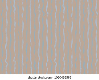 Stylish curved stripes vertical lines vector shirt pattern. Thin intersecting and parallel bent lines, curve wavy ribbons clothing fabric.  Wavy stripes ripple fabric texture wrapping paper.