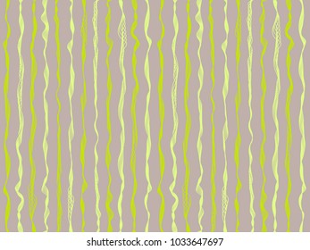 Stylish curved stripes vertical lines vector shirt pattern. Thin intersecting and parallel curve lines, wavy ribbons clothing textile pattern.  Wavy stripes ripple fabric texture fashion art.