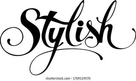 Diseño - texto de caligrafía personalizado