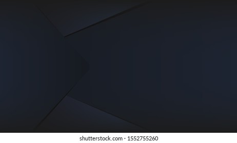 Stylish dark blue abstract background. Vector.
