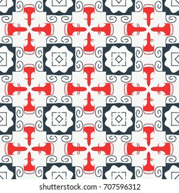 Stylish decorative fabric pattern