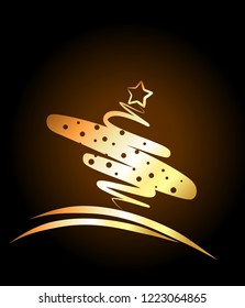 stylish and different Christmas background