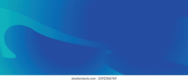 Stylish digital backdrop with sweeping blue curves and a subtle gradient, creating a sense of fluidity and modern sophistication.