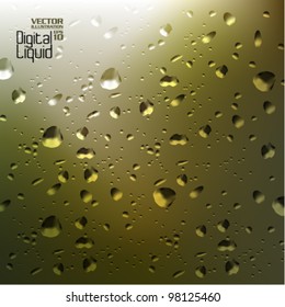 stylish digital droplet background design
