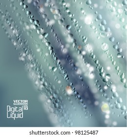 stylish digital droplet background design
