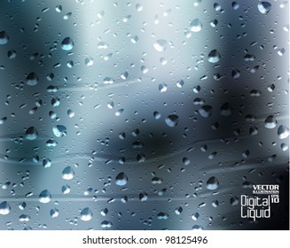 stylish digital droplet background design