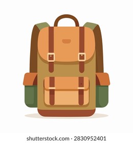 Stylish and durable backpack designed for travel, hiking, and outdoor activities with multiple compartments and comfortable straps.