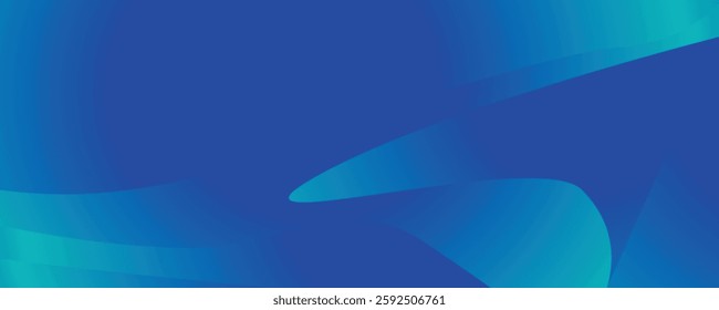 Stylish and dynamic wave-patterned background with cool blue transitions, ideal for business presentations and digital content