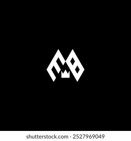 Stylish EB Initial Letter Logo with Clean, Minimalist Design.