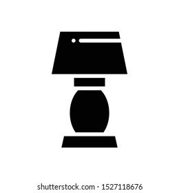 Stylish Electric Lamp penthouse Interior Decor Design Vector Icon
