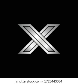 Stylish and Elegant Initial Monogram X logo