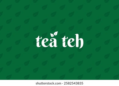 A stylish and elegant tea logo design that can be customized with your brand name. Featuring a modern yet classic aesthetic, this logo is perfect for tea brands, cafés, organic tea shops, and beverage