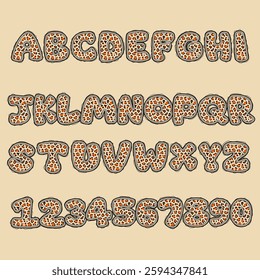 Stylish Exotic Animal Print Typography