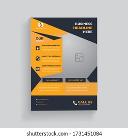 Stylish And Eye Catching Corporate Flyer Template AI 