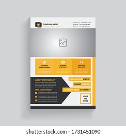 Stylish And Eye Catching Corporate Flyer Template AI 