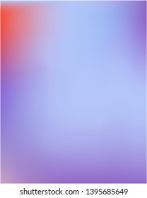 Stylish, fascinating gradient mesh psychedelic design. Vector illustration space. Amazing splash and spreading spot. Blue unique vector texture of gradient colors.