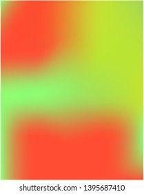 Stylish, fascinating gradient mesh psychedelic design. Random splash and spreading spot. Vector illustration concept. Red unique vector texture of gradient colors.