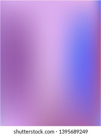 Stylish, fascinating gradient mesh psychedelic design. Vector illustration layout. Magic splash and spreading spot. Violet unique vector texture of gradient colors.