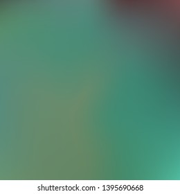 Stylish, fascinating gradient mesh psychedelic design. Vector illustration flat. Unreal splash and spreading spot. Green unique vector texture of gradient colors.