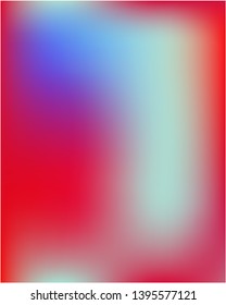 Stylish, fascinating psychedelic design. Creative splash and spreading spot. Vector illustration cover. Red unique vector texture of gradient colors.
