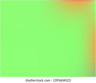 Stylish, fascinating psychedelic design. Graceful splash and spreading spot. Vector illustration flat. Green unique vector texture of gradient colors.