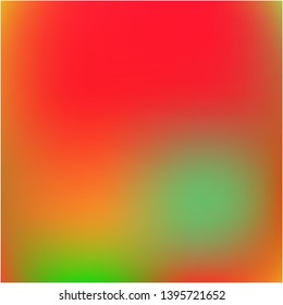 Stylish, fascinating psychedelic design. Great splash and spreading spot. Vector illustration shape. Red unique vector texture of gradient colors.