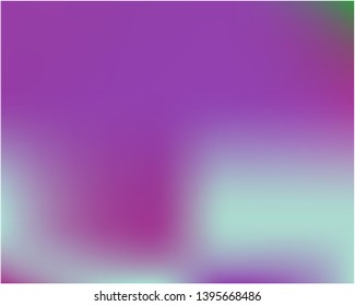 Stylish, fascinating psychedelic design. Interesting splash and spreading spot. Vector illustration shape. Violet unique vector texture of gradient colors.