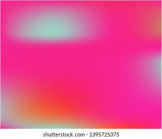 Stylish, fascinating psychedelic design. Interesting splash and spreading spot. Vector illustration concept. Pink unique vector texture of gradient colors.