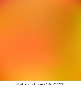 Stylish, fascinating psychedelic design. Magic splash and spreading spot. Vector illustration flyer. Orange unique vector texture of gradient colors.