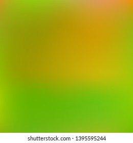 Stylish, fascinating psychedelic design. Nice splash and spreading spot. Vector illustration space. Green unique vector texture of gradient colors.
