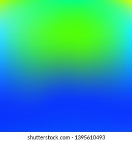 Stylish, fascinating psychedelic design. Nice splash and spreading spot. Vector illustration space. Blue unique vector texture of gradient colors.