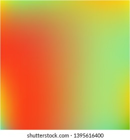 Stylish, fascinating psychedelic design. Pretty splash and spreading spot. Vector illustration concept. Red unique vector texture of gradient colors.