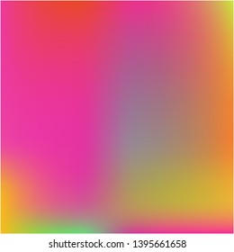 Stylish, fascinating psychedelic design. Pretty splash and spreading spot. Vector illustration flat. Pink unique vector texture of gradient colors.