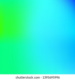 Stylish, fascinating psychedelic design. Random splash and spreading spot. Vector illustration flat. Blue unique vector texture of gradient colors.