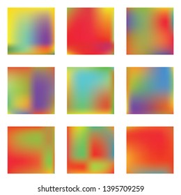 Stylish, fascinating psychedelic design. Random splash and spreading spot. Vector illustration presentation. Red unique vector texture of gradient colors.