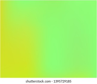 Stylish, fascinating psychedelic design. Startling splash and spreading spot. Vector illustration flyer. Green unique vector texture of gradient colors.