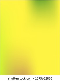 Stylish, fascinating psychedelic design. Strange splash and spreading spot. Vector illustration concept. Yellow unique vector texture of gradient colors.