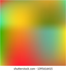 Stylish, fascinating psychedelic design. Trendy splash and spreading spot. Vector illustration concept. Red unique vector texture of gradient colors.
