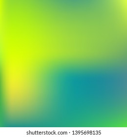 Stylish, fascinating psychedelic design. Trendy splash and spreading spot. Vector illustration invite. Green unique vector texture of gradient colors.