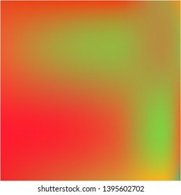 Stylish, fascinating psychedelic design. Unreal splash and spreading spot. Vector illustration space. Red unique vector texture of gradient colors.