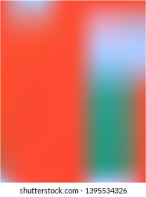 Stylish, fascinating psychedelic design. Vector illustration concept. Unreal splash and spreading spot. Red unique vector texture of gradient colors.