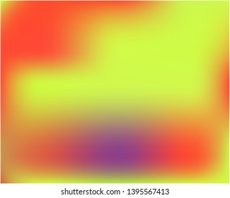 Stylish, fascinating psychedelic design. Vector illustration invite. Interesting splash and spreading spot. Red unique vector texture of gradient colors.