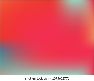 Stylish, fascinating psychedelic design. Vector illustration space. Strange splash and spreading spot. Red unique vector texture of gradient colors.
