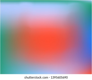 Stylish, fascinating psychedelic design. Vector illustration invite. Juicy splash and spreading spot. Red unique vector texture of gradient colors.