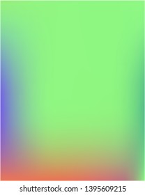 Stylish, fascinating psychedelic design. Vector illustration shape. Strange splash and spreading spot. Green unique vector texture of gradient colors.