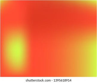 Stylish, fascinating psychedelic design. Vector illustration space. Graceful splash and spreading spot. Red unique vector texture of gradient colors.