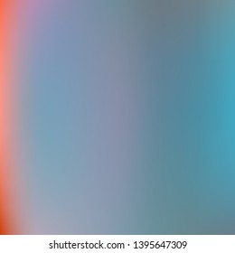 Stylish, fascinating psychedelic design. Vector illustration presentation. Magic splash and spreading spot. Blue unique vector texture of gradient colors.