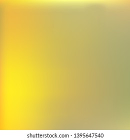Stylish, fascinating psychedelic design. Vector illustration layout. Strange splash and spreading spot. Yellow unique vector texture of gradient colors.